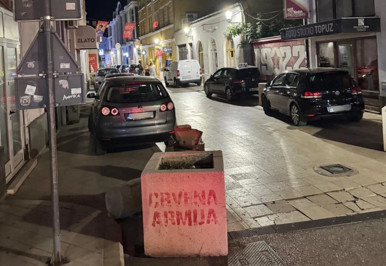 Parking kod nekadašnjeg Razvitka