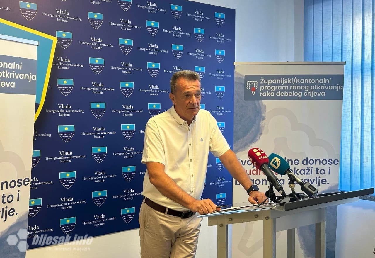 Direktor hercegovačko-neretvanskog Zavoda za javno zdravstvo Eniz Čolaković