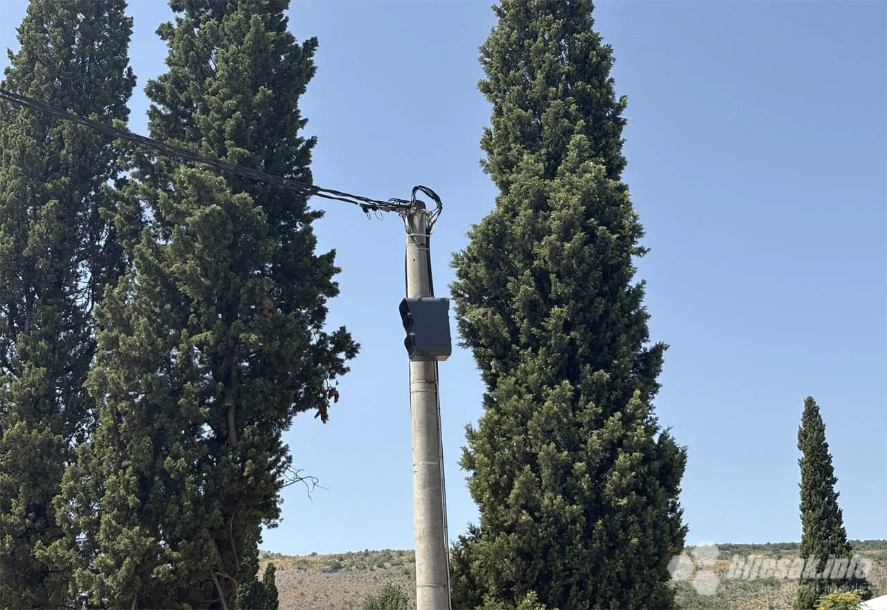 Radar za kontrolu brzine u Naselju Buna