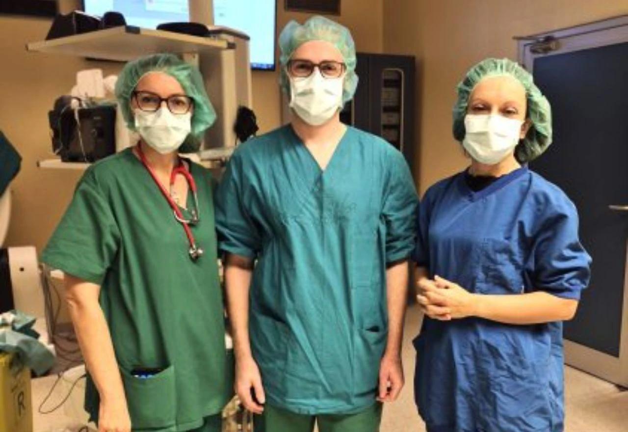 Tim liječnika za implementaciju uređaja u SKB Mostar