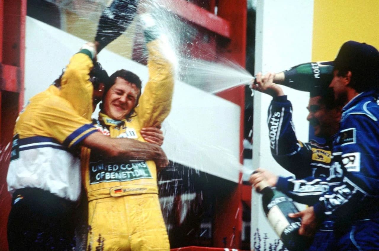 Schumacher slavi prvi trijumf u karijeri