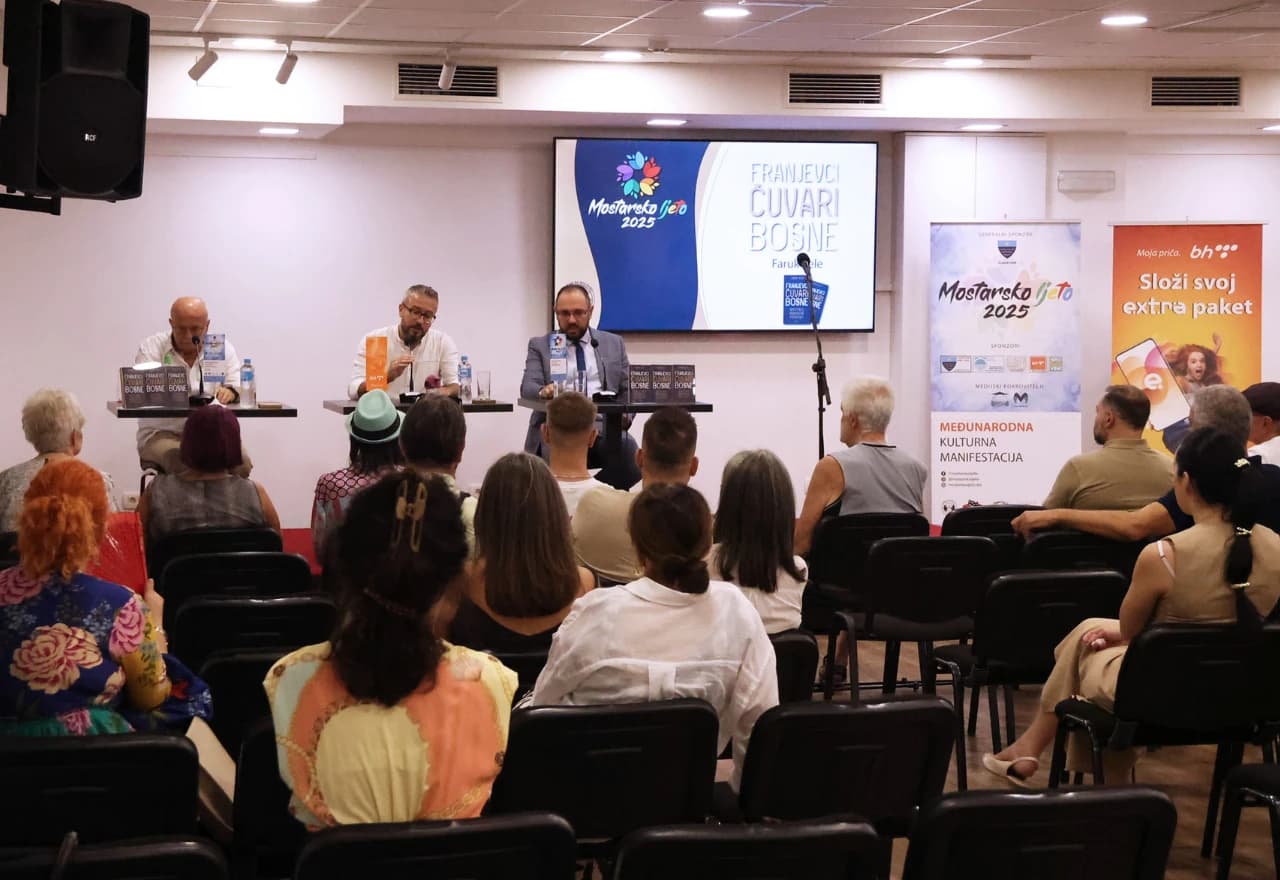 Promocija knjige "Franjevci – čuvari Bosne" autora Faruka Vele