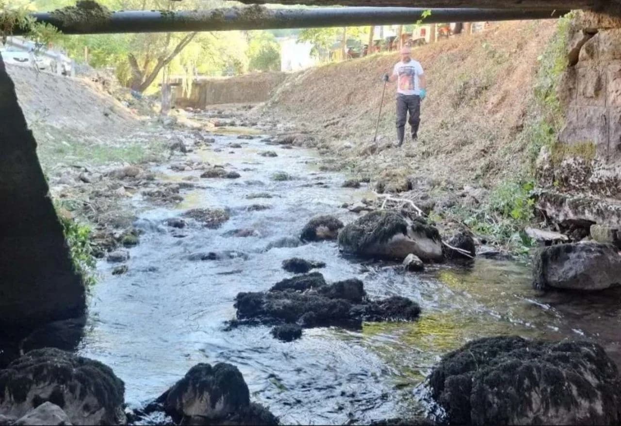 Čišćenje korita rijeke Radobolja