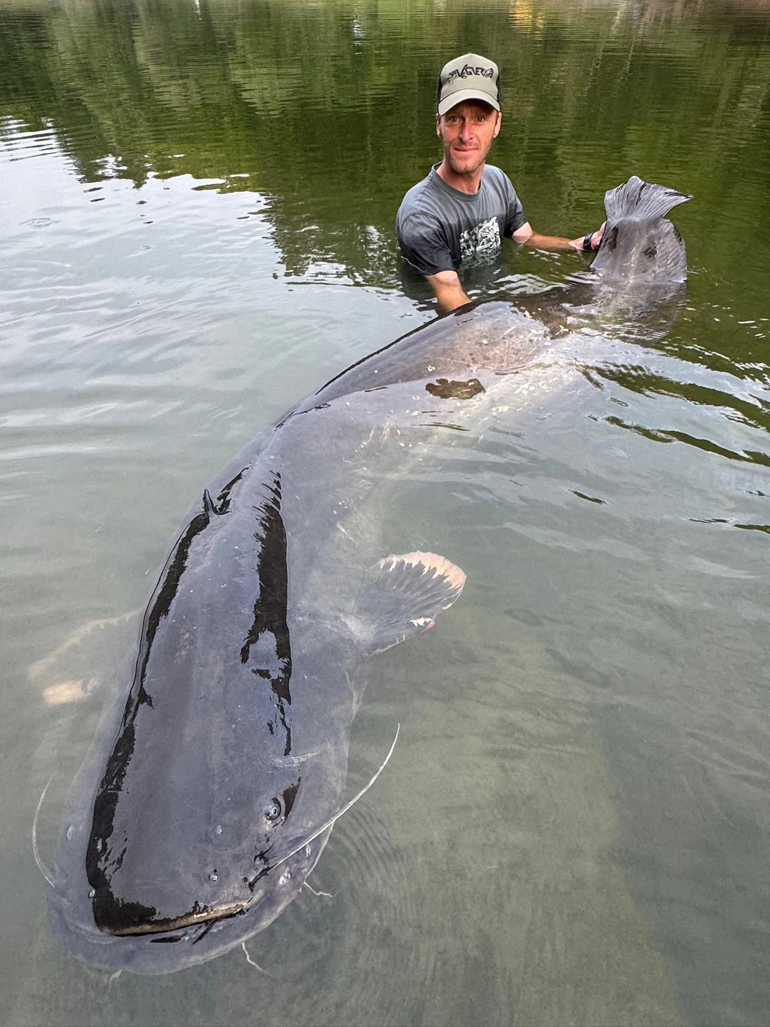 Jakub Wagner ulovio je soma dugog čak 268 centimetara