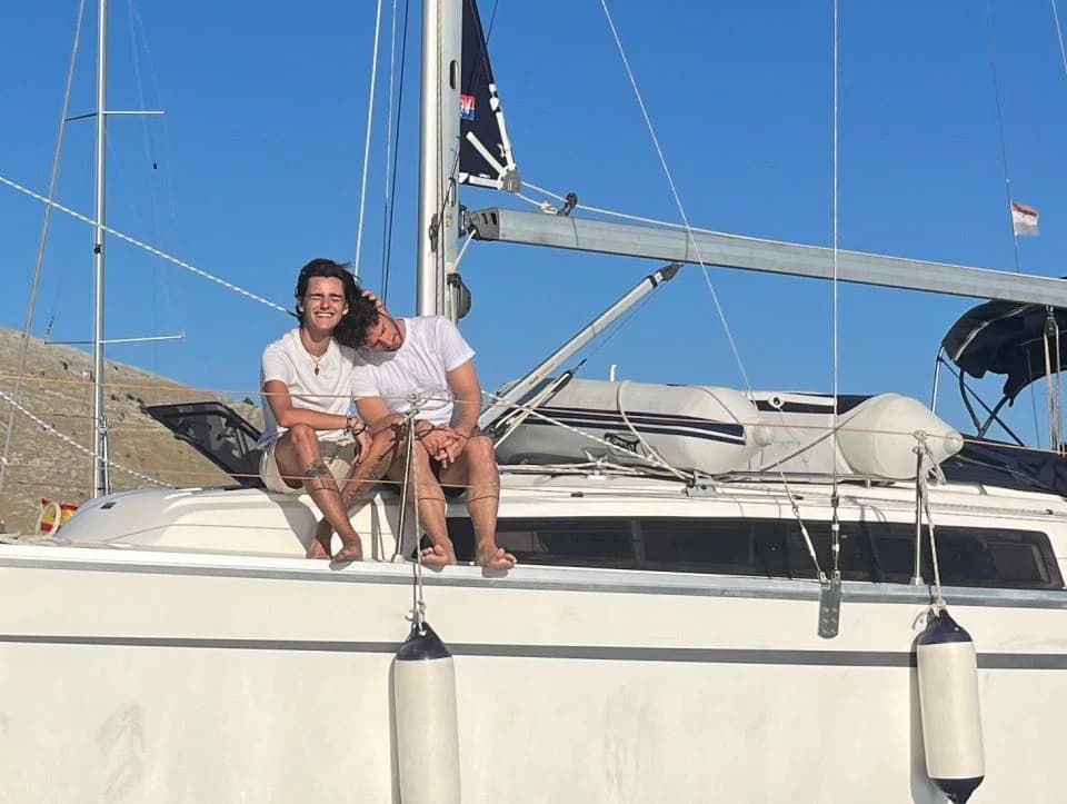 Marko Bošnjak s partnerom