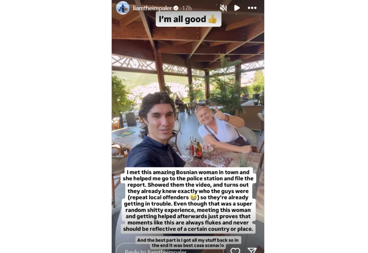 Liam Garner objavio snimku napada u BiH