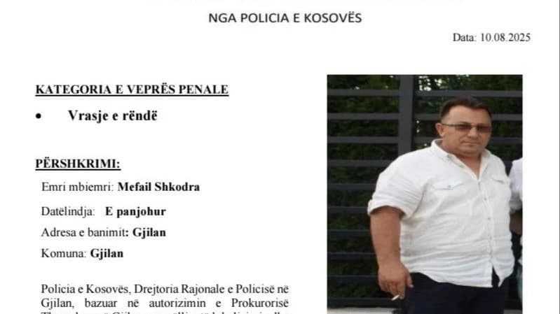 Tjeralica za Mefailom Shkodrom