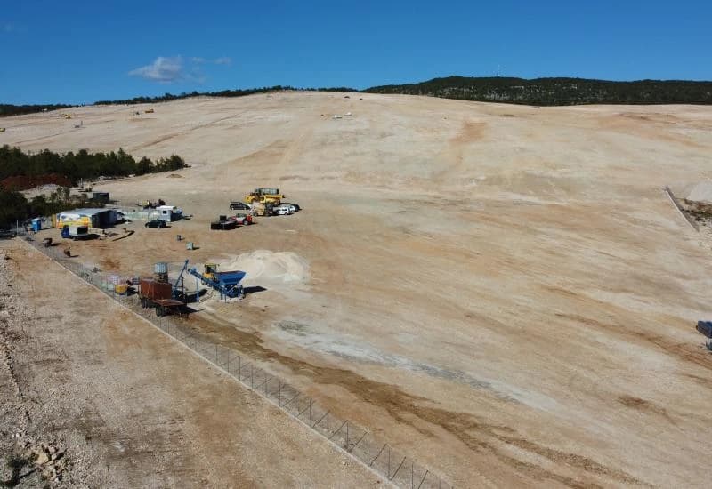 Fotonaponska elektrana Petnjik u fazi izgradnje