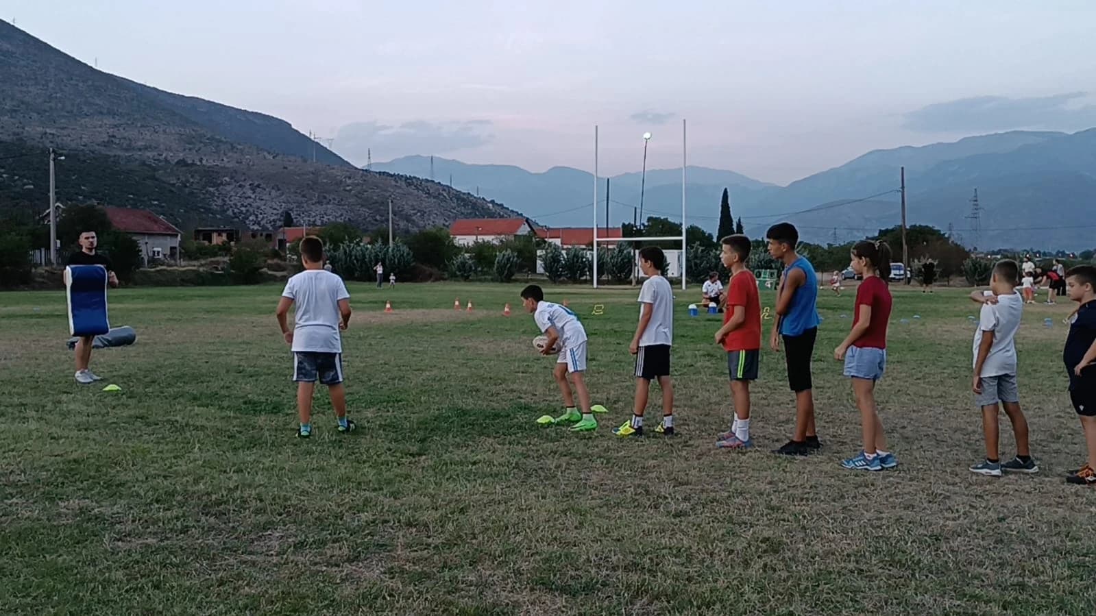 Trening u ragbi klubu Herceg