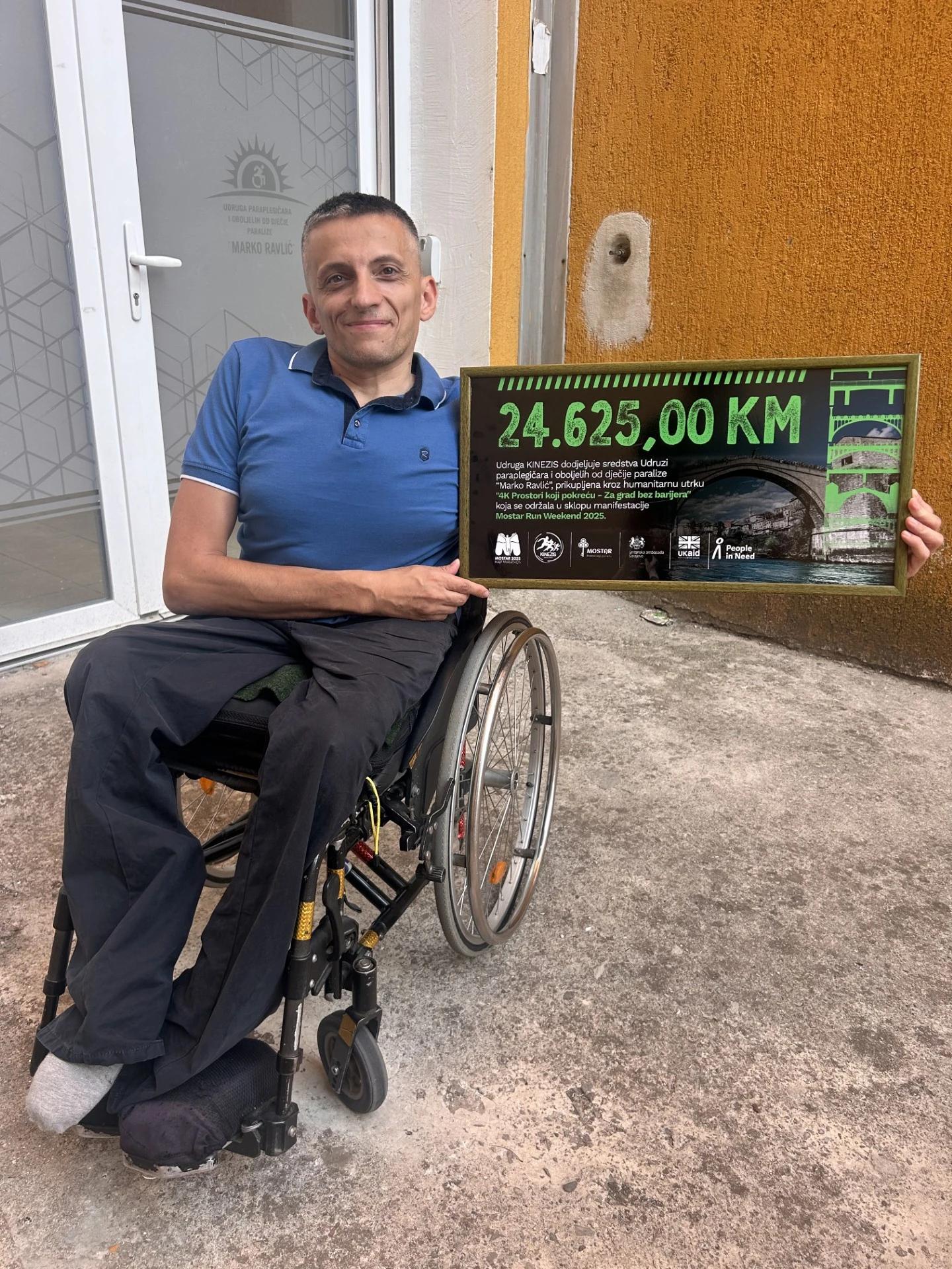 Donacija za Udrugu „Marko Ravlić“: Grad bez barijera