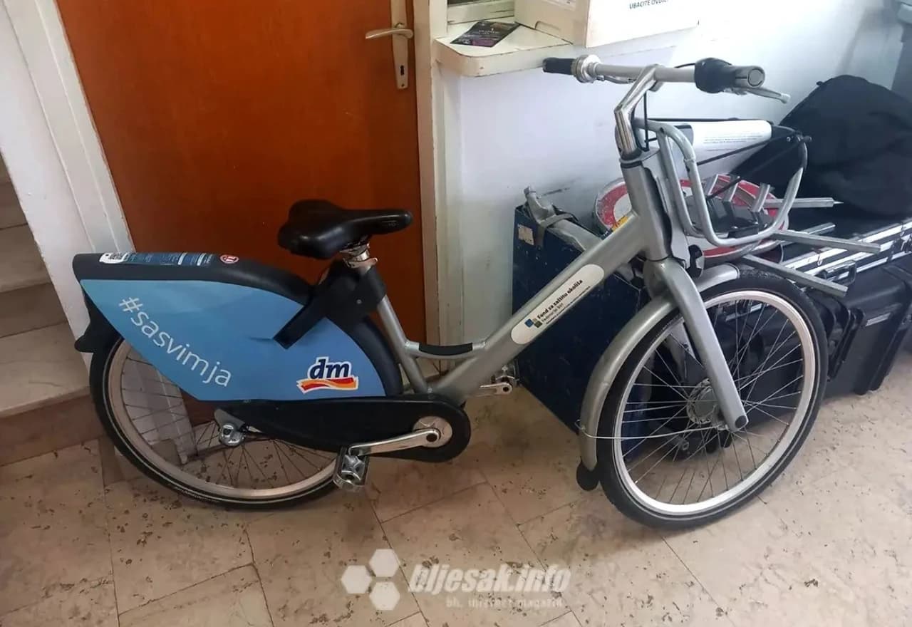Mostarski bicikl u metkovskoj policiji