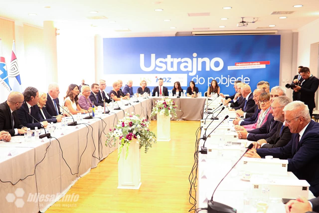 Sjednica HDZ BiH i HDZ RH