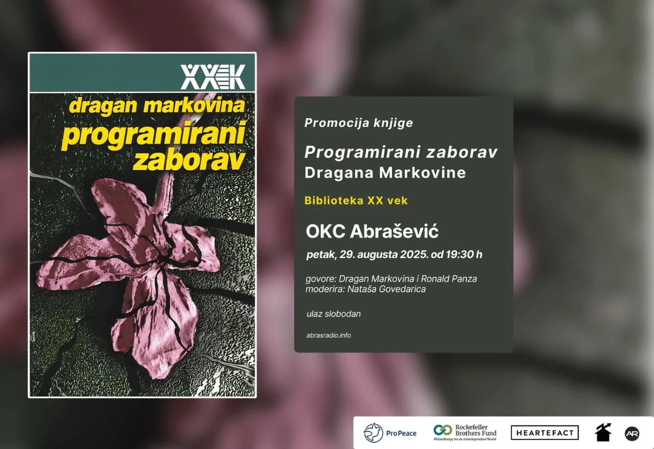 Promocija knjige ''Programirani zaborav''