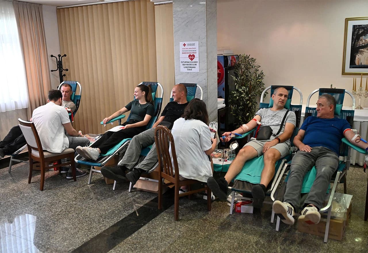 Širokobriježani darovali 76 doza krvi