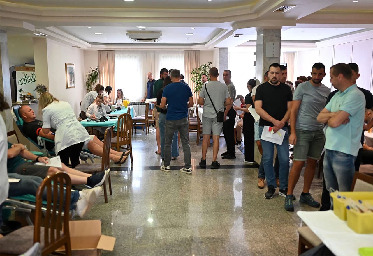 Širokobriježani darovali 76 doza krvi