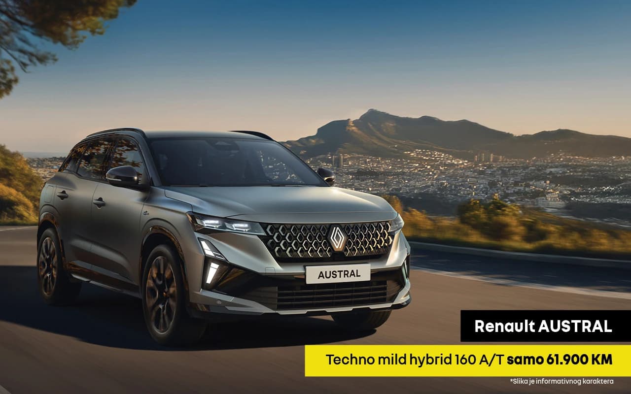Novi Renault Austral mild hybrid 160  Techno