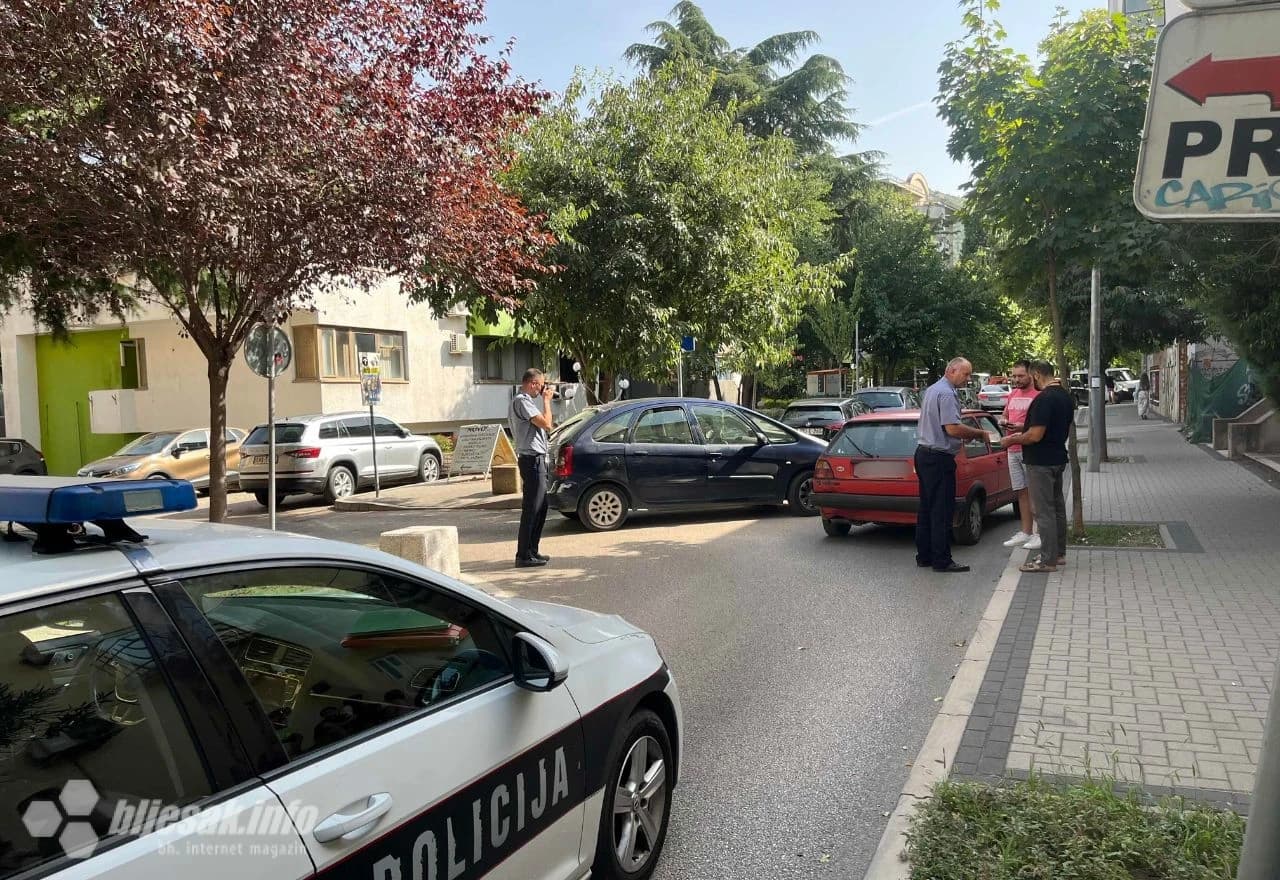 Sudar u Zagrebačkoj ulici