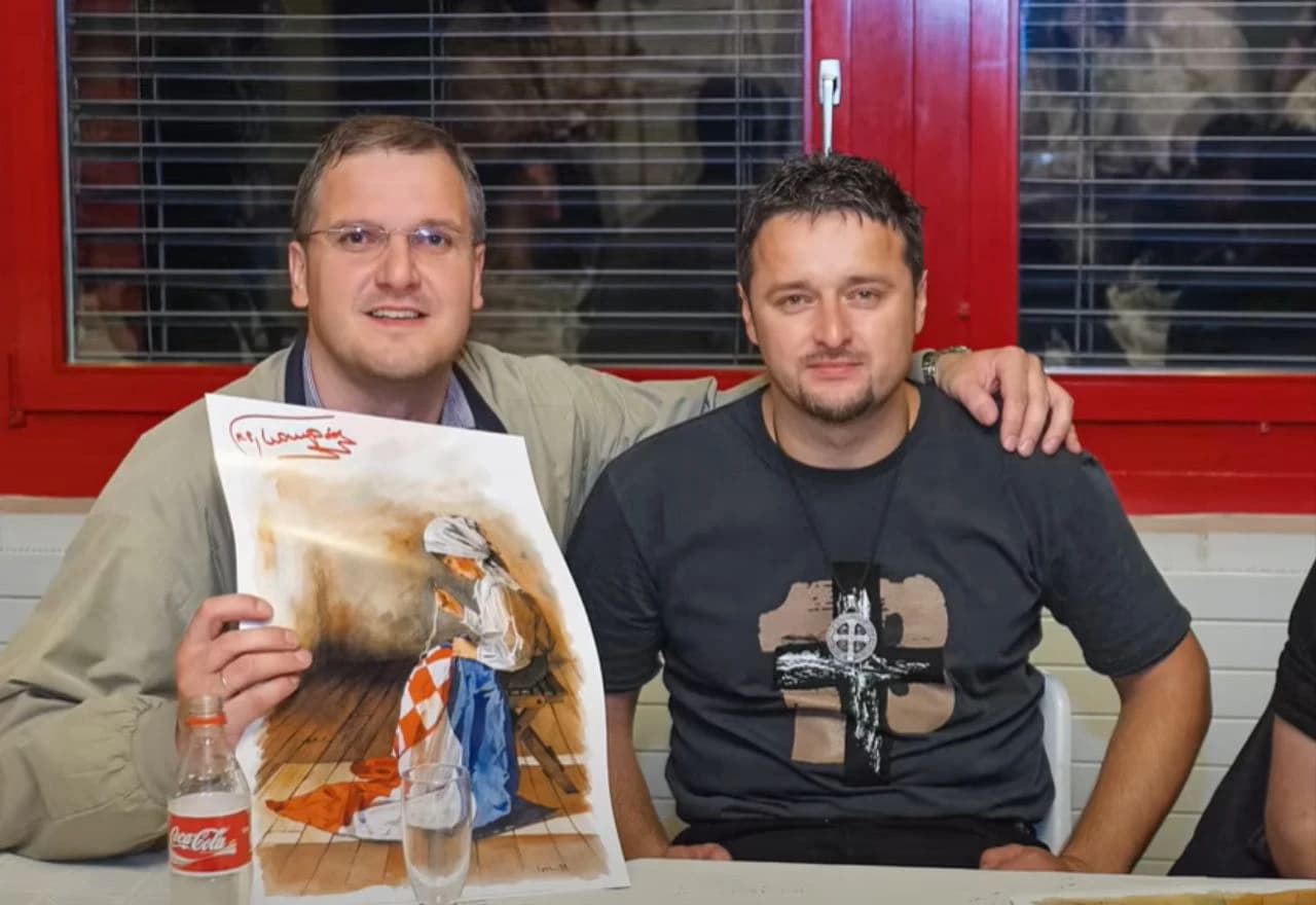 Ivan Ivić, autor slike "Hrvatica s trobojnicom"