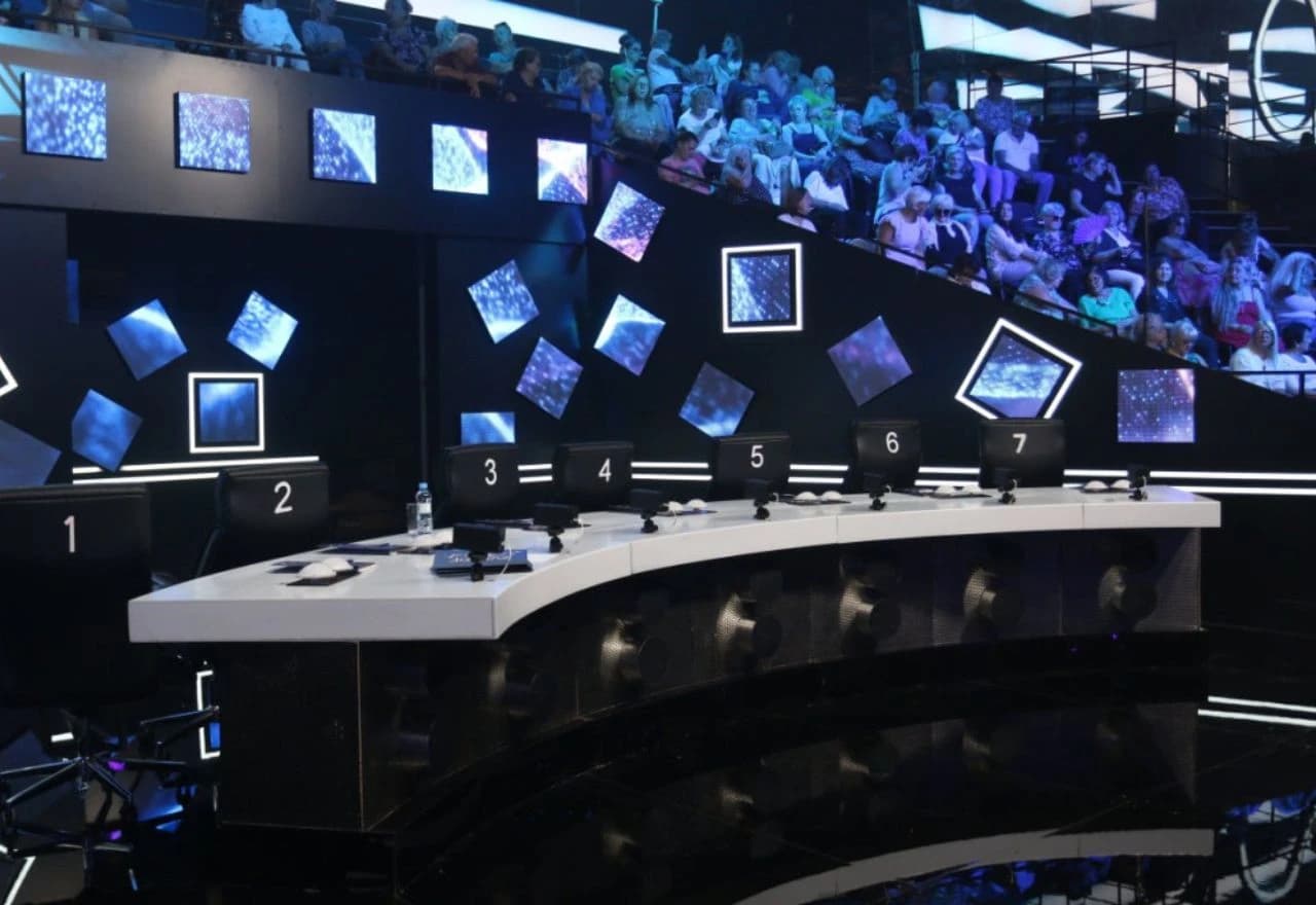 Led ekrani u studiu "Zvezda Granda"