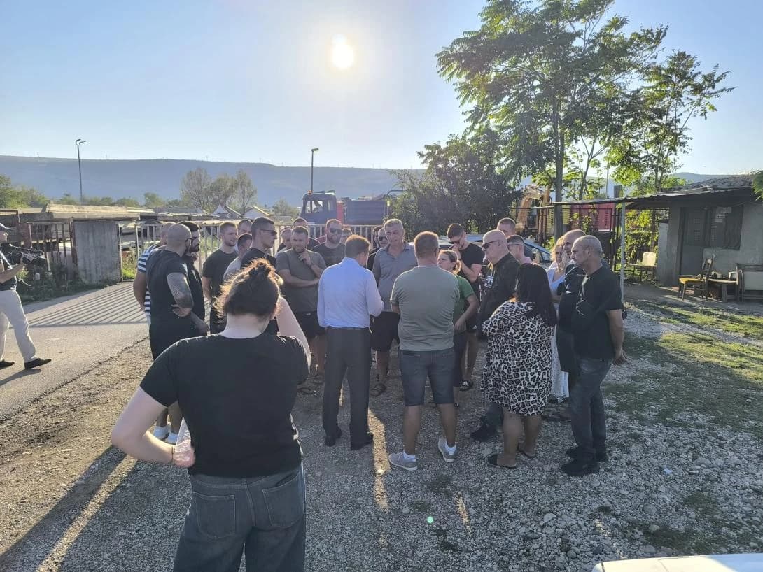 Blokada dovoza otpada od strane mještana