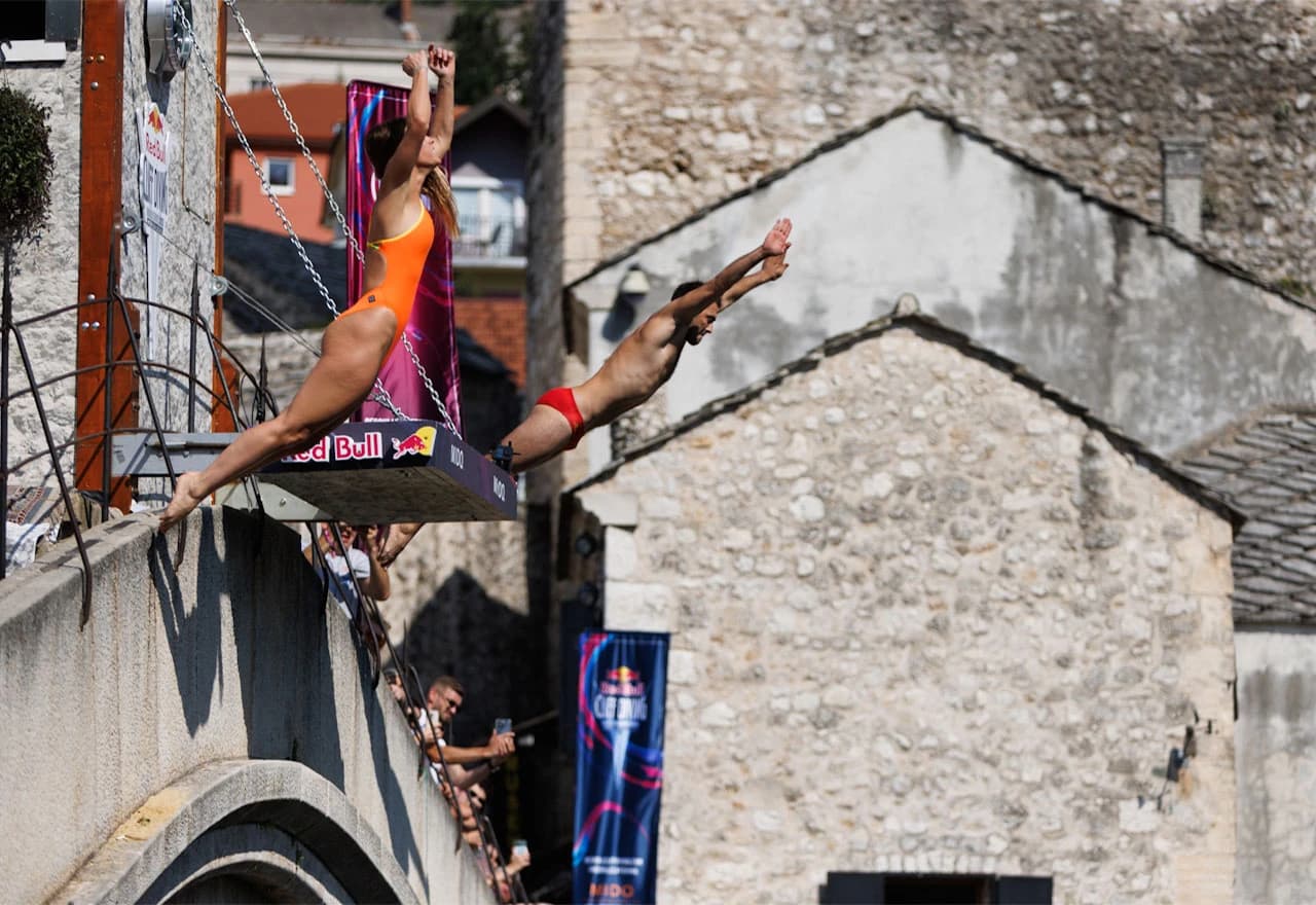 Završnica Cliff Diving serije u Mostaru