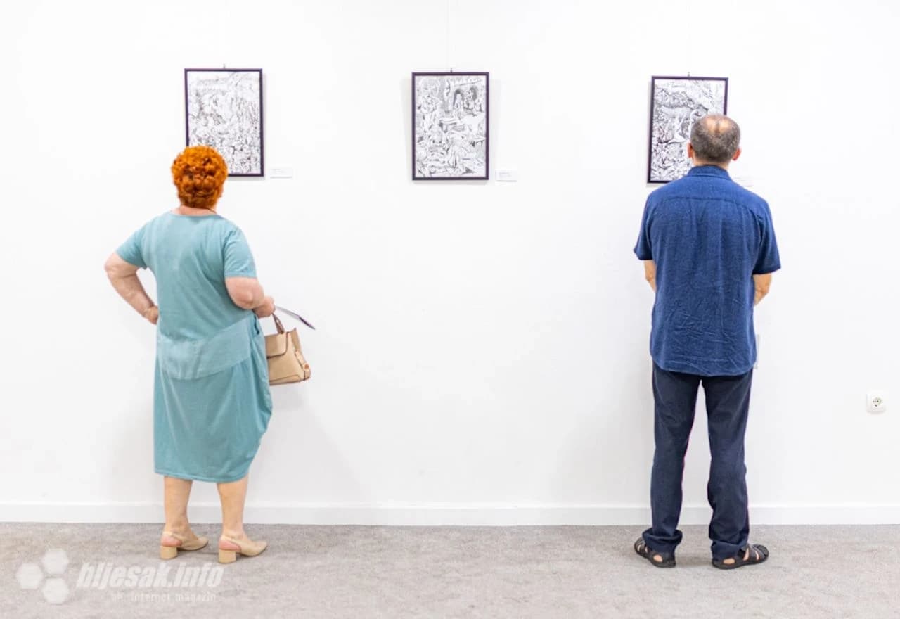 Izložba ''Vjerski koraci'' Odeja Atića