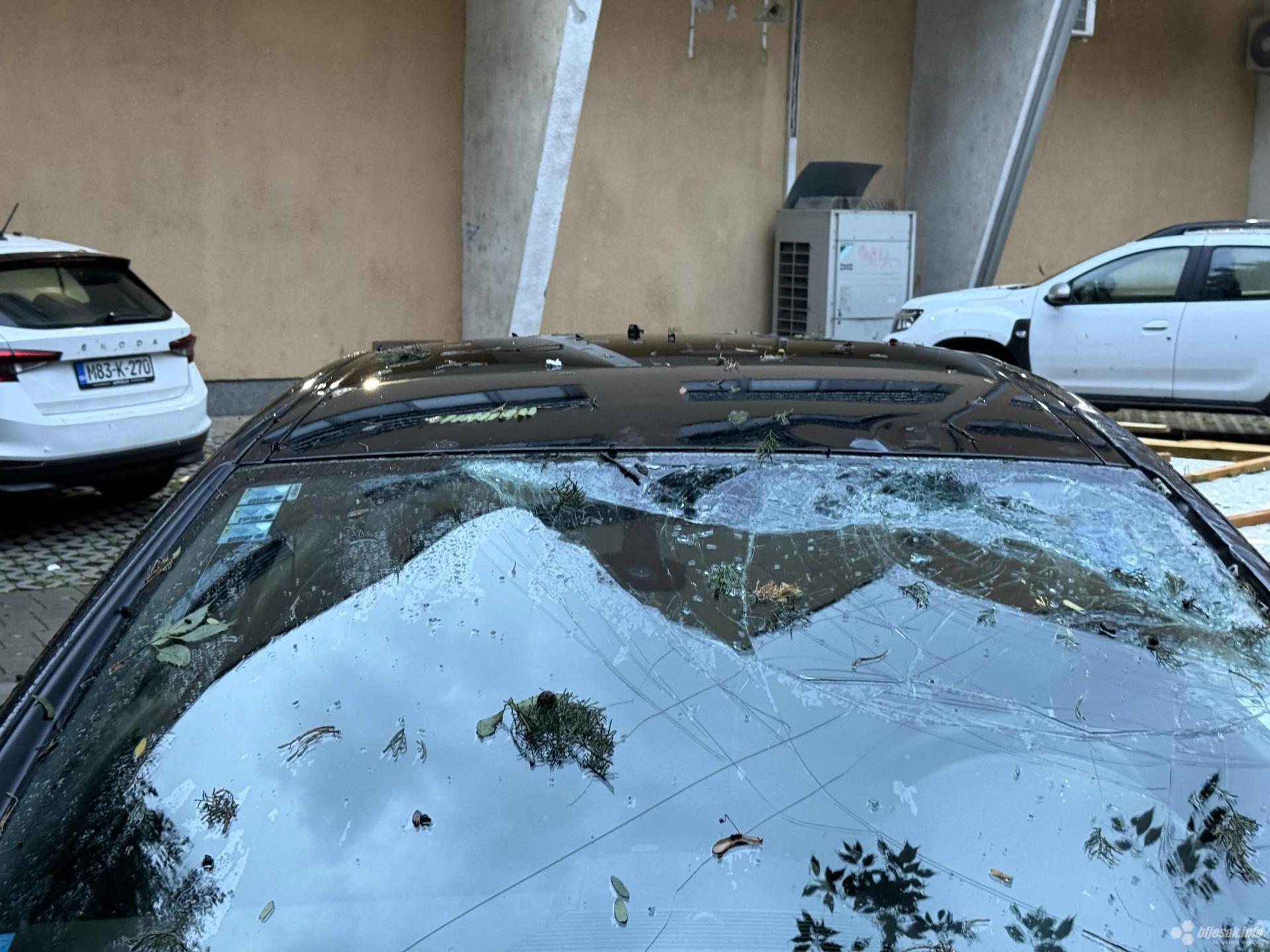 Mostar pod ruševinama nakon sinoćnjeg nevremena