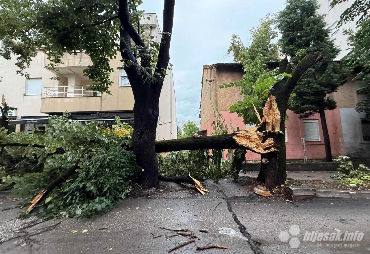 Mostar pod ruševinama nakon sinoćnjeg nevremena