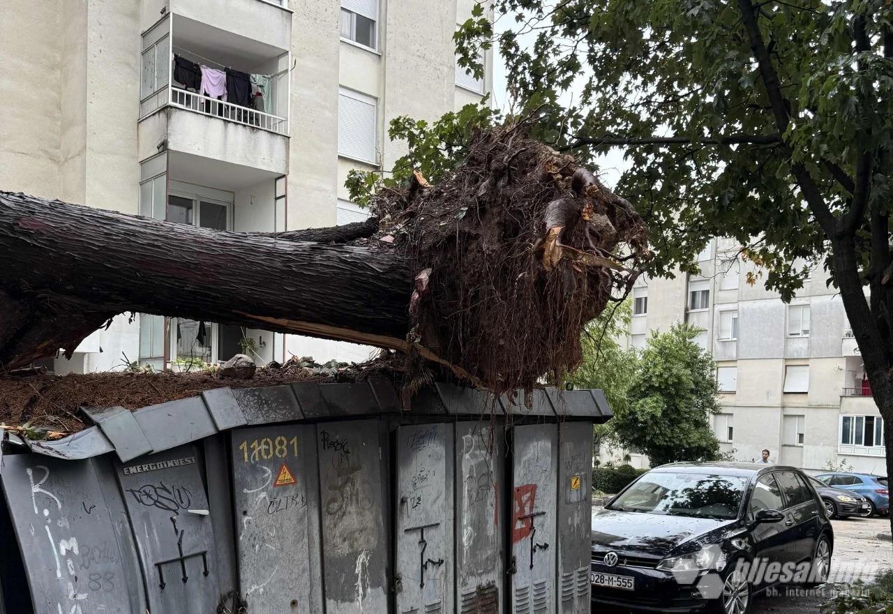 Mostar pod ruševinama nakon sinoćnjeg nevremena