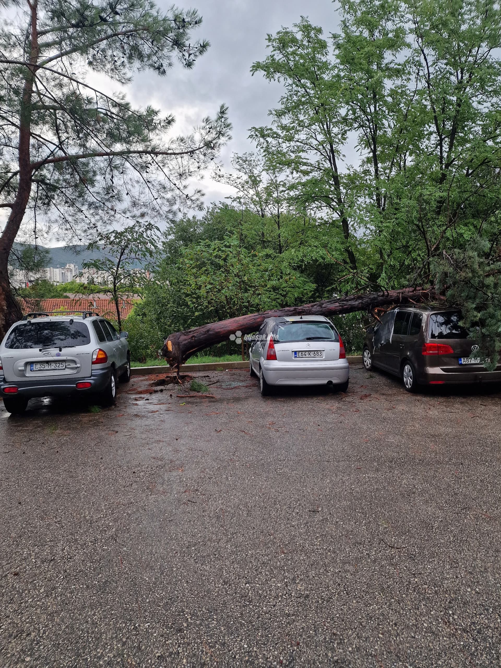 Zabilježena velika šteta u Mostaru