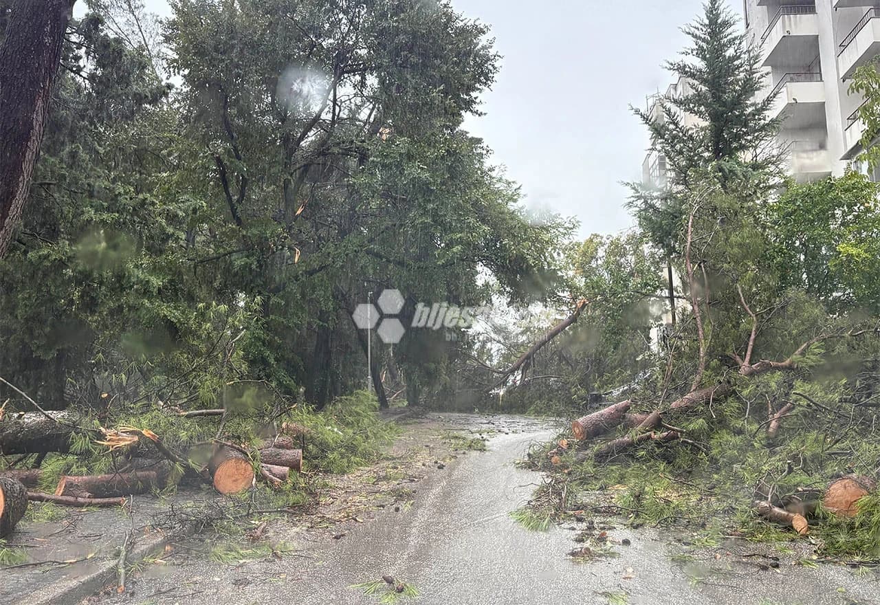 Nakon orkanskog vjetra i kiše u Mostaru