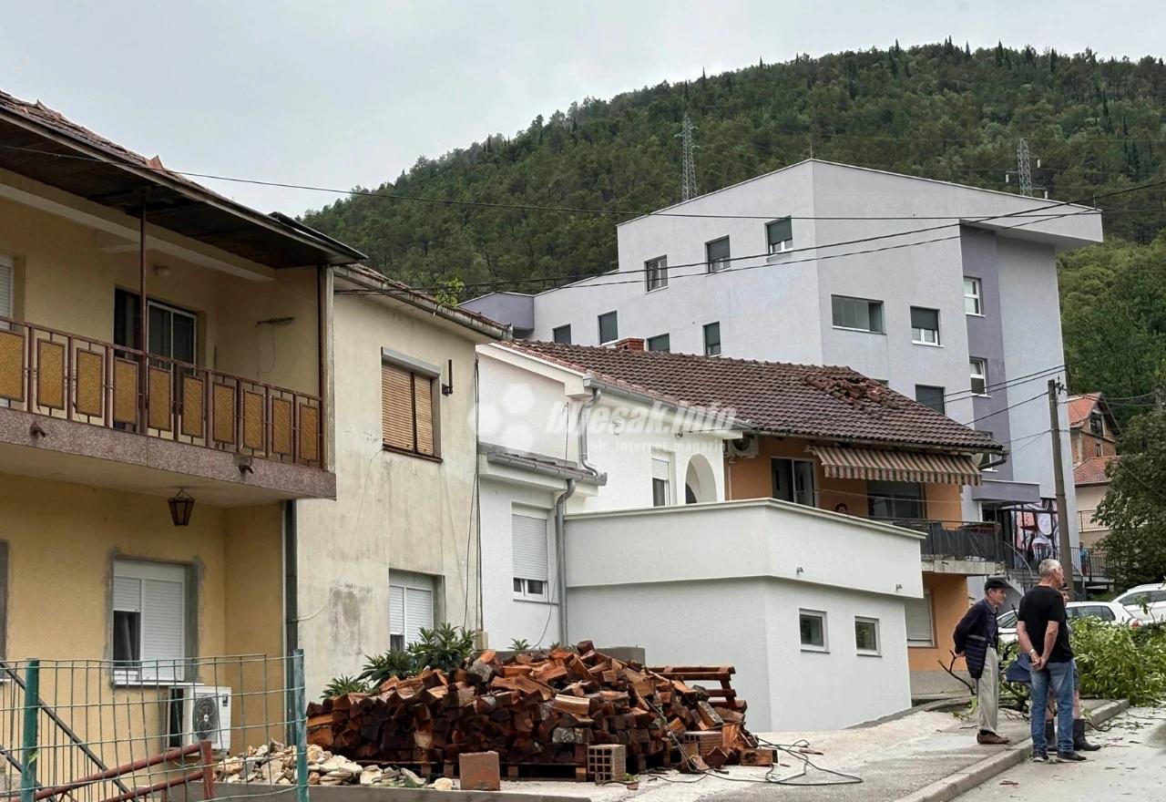 Snažno nevrijeme pogodilo Mostar