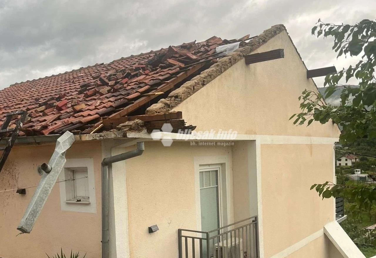 Snažno nevrijeme pogodilo Mostar