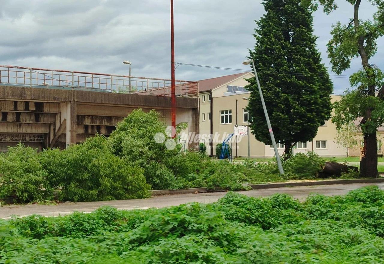 Snažno nevrijeme pogodilo Mostar