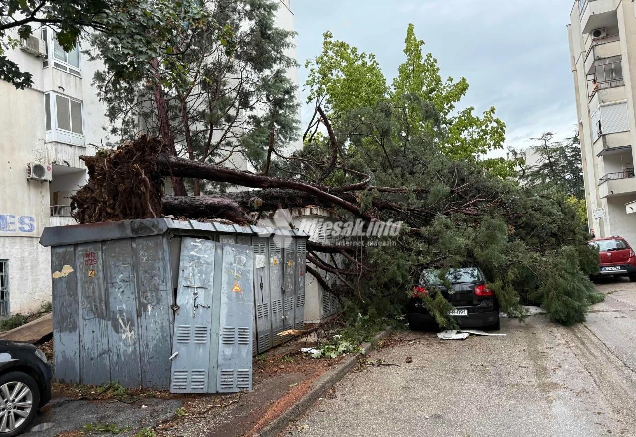 Snažno nevrijeme pogodilo Mostar