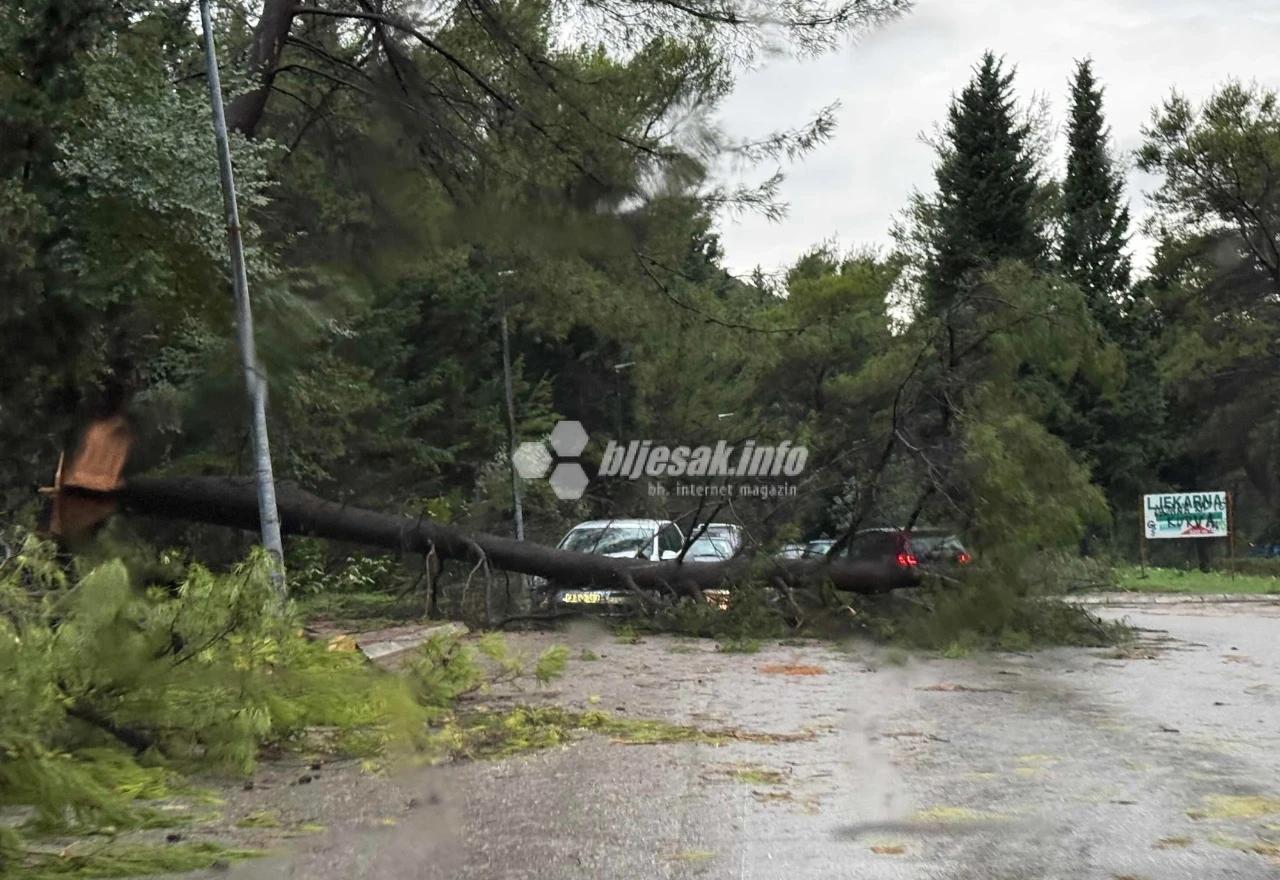 Snažno nevrijeme pogodilo Mostar