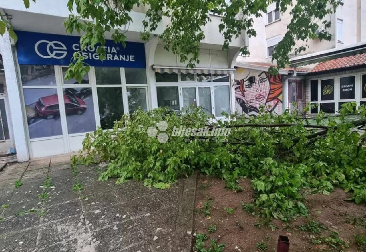 Snažno nevrijeme pogodilo Mostar