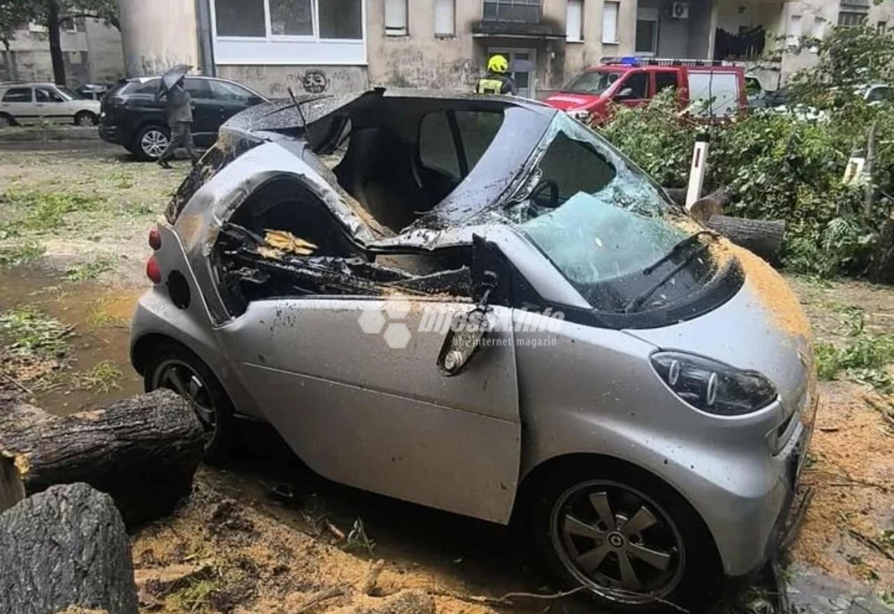 Snažno nevrijeme pogodilo Mostar