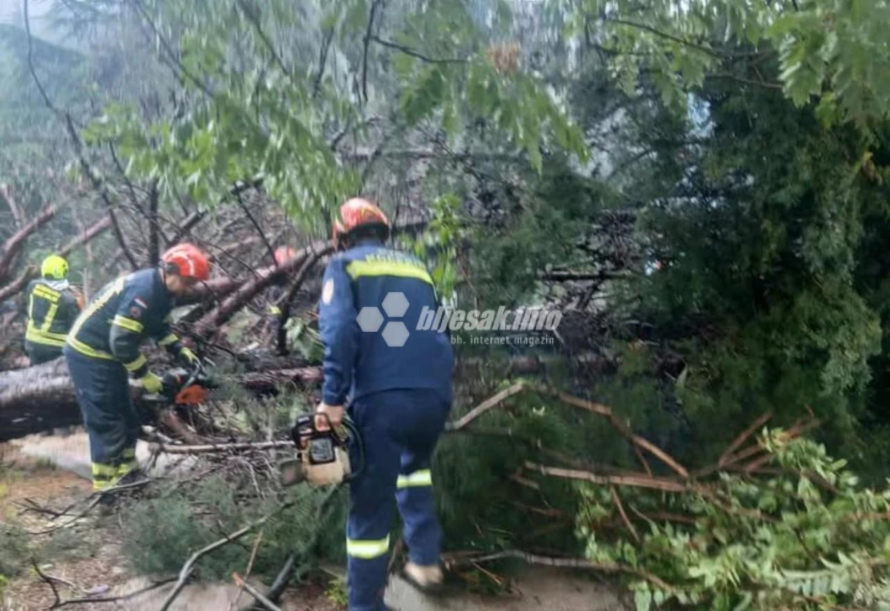 Snažno nevrijeme pogodilo Mostar
