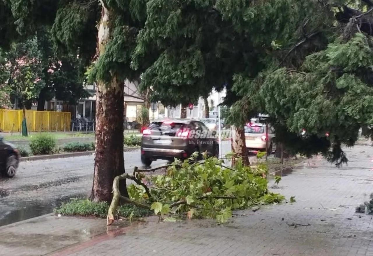 Snažno nevrijeme pogodilo Mostar