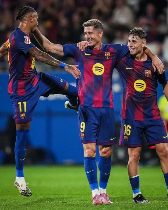 Slavlje igrača Barcelone
