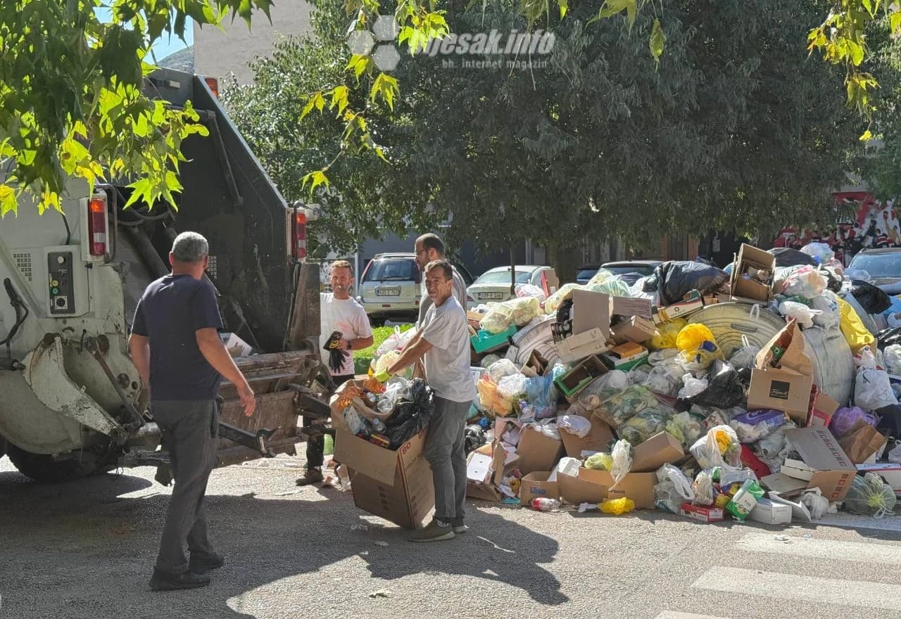 Počelo čišćenje ulica, problem otpada još uvijek prisutan