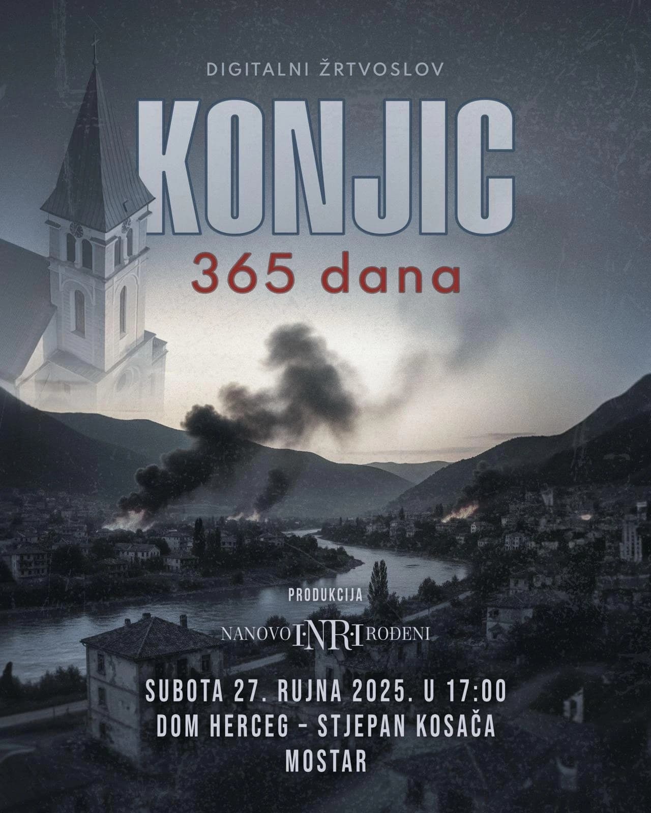 U Kosači prikazivanje filma o herojstvu i stradanjima Hrvata Konjica