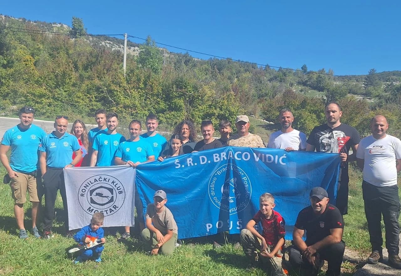 Športsko ribolovno društvo "Braco Vidić" i Ronilački klub Mostar