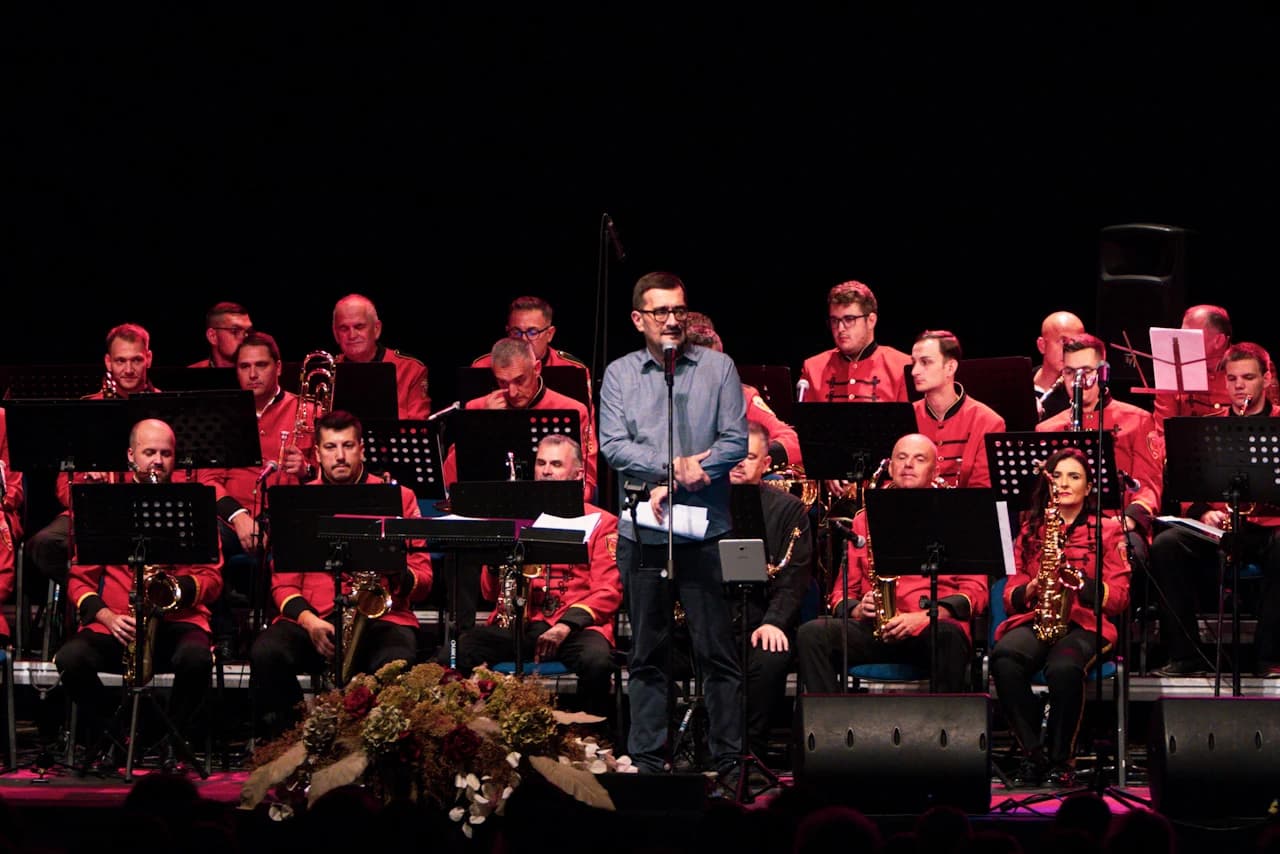 Boris Čerkuč, voditelj na koncertu ''Tu sam rođen''