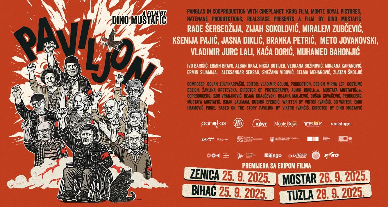 Evo kako kupiti ulaznice za Paviljon u CineStar, Cineplexx i Meeting Point kinima