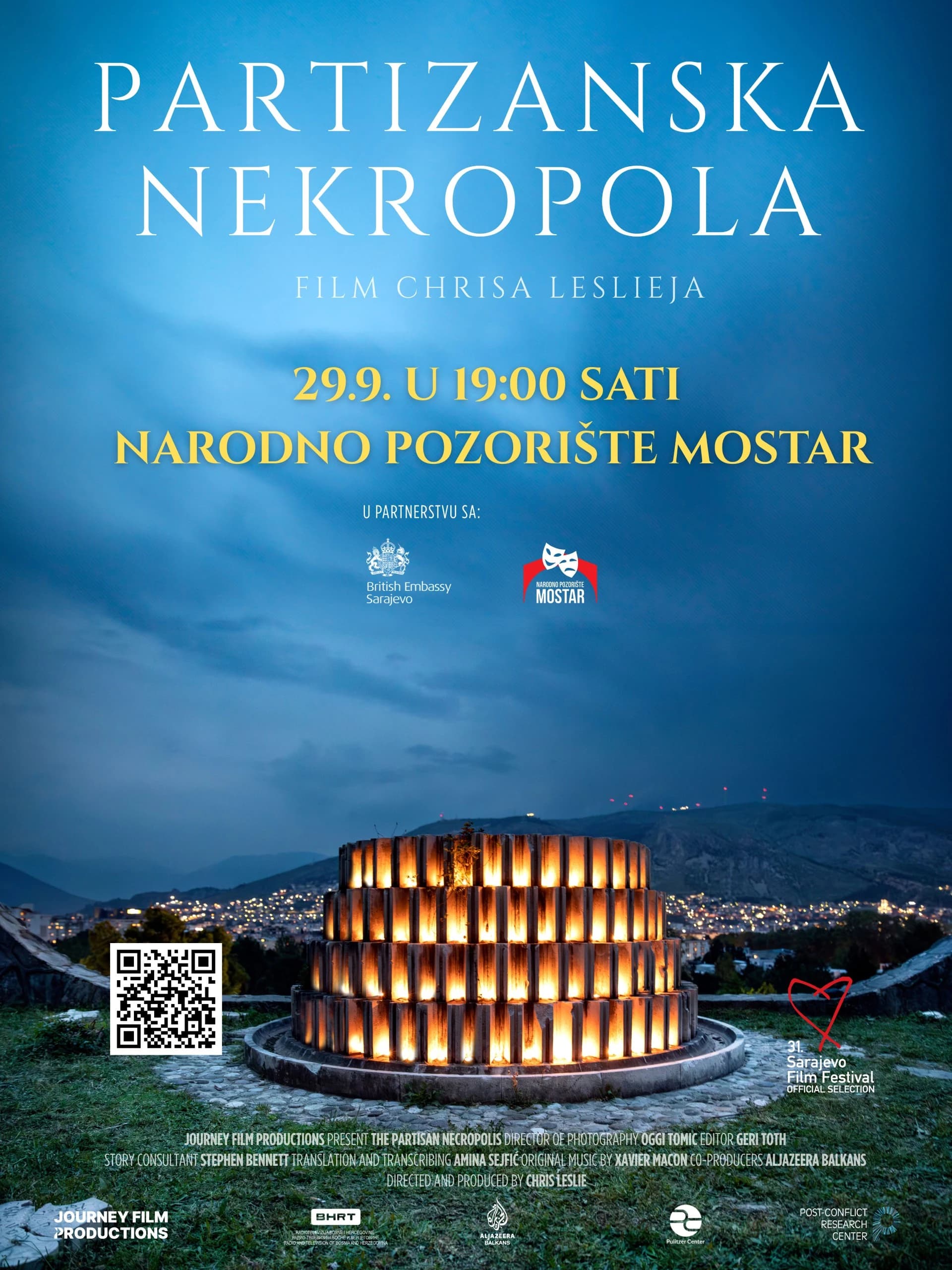 Dokumentarni film "Partizanska nekropola"