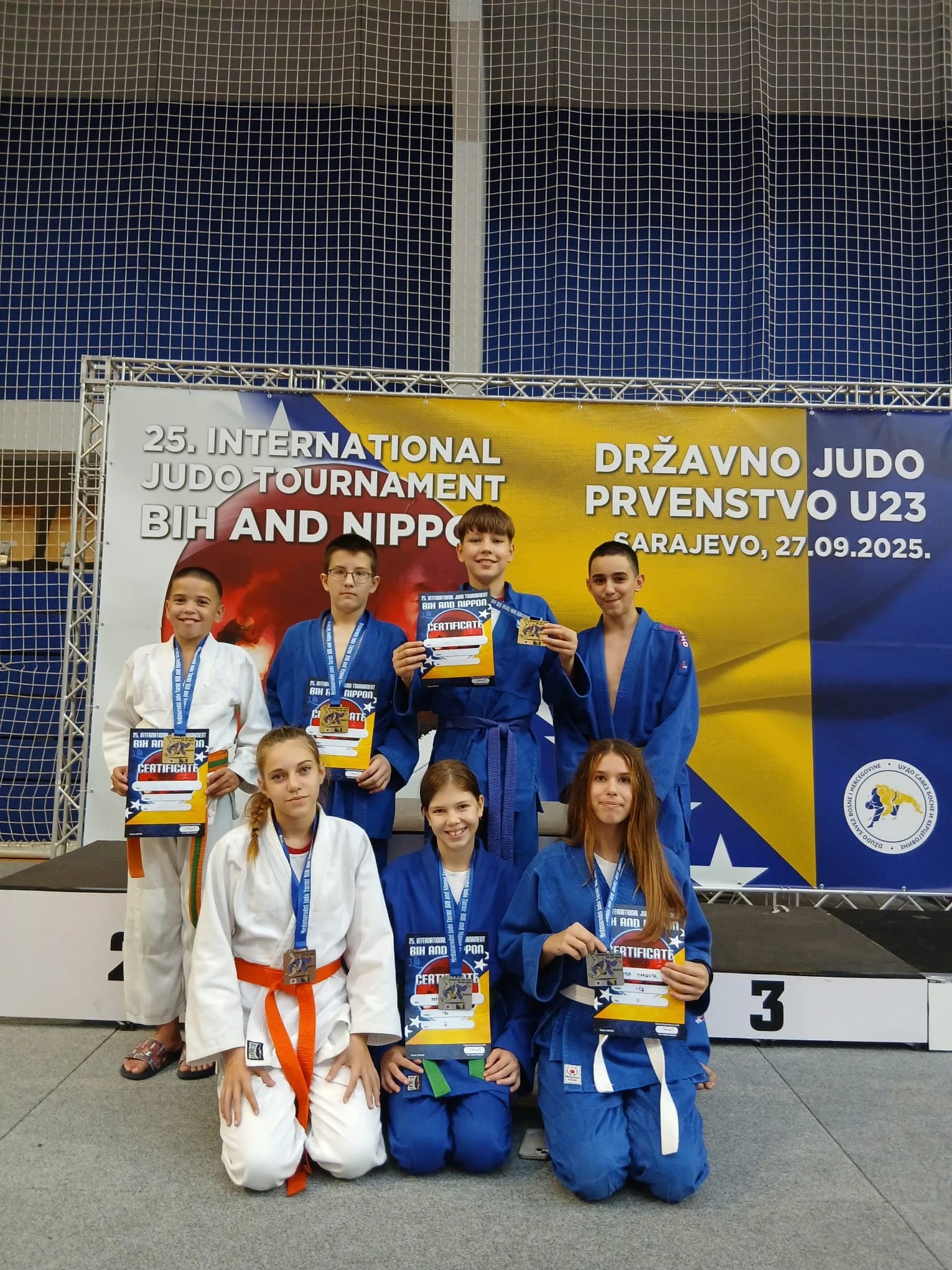 Zlatni vikend za Judo klub Herceg u Sarajevu