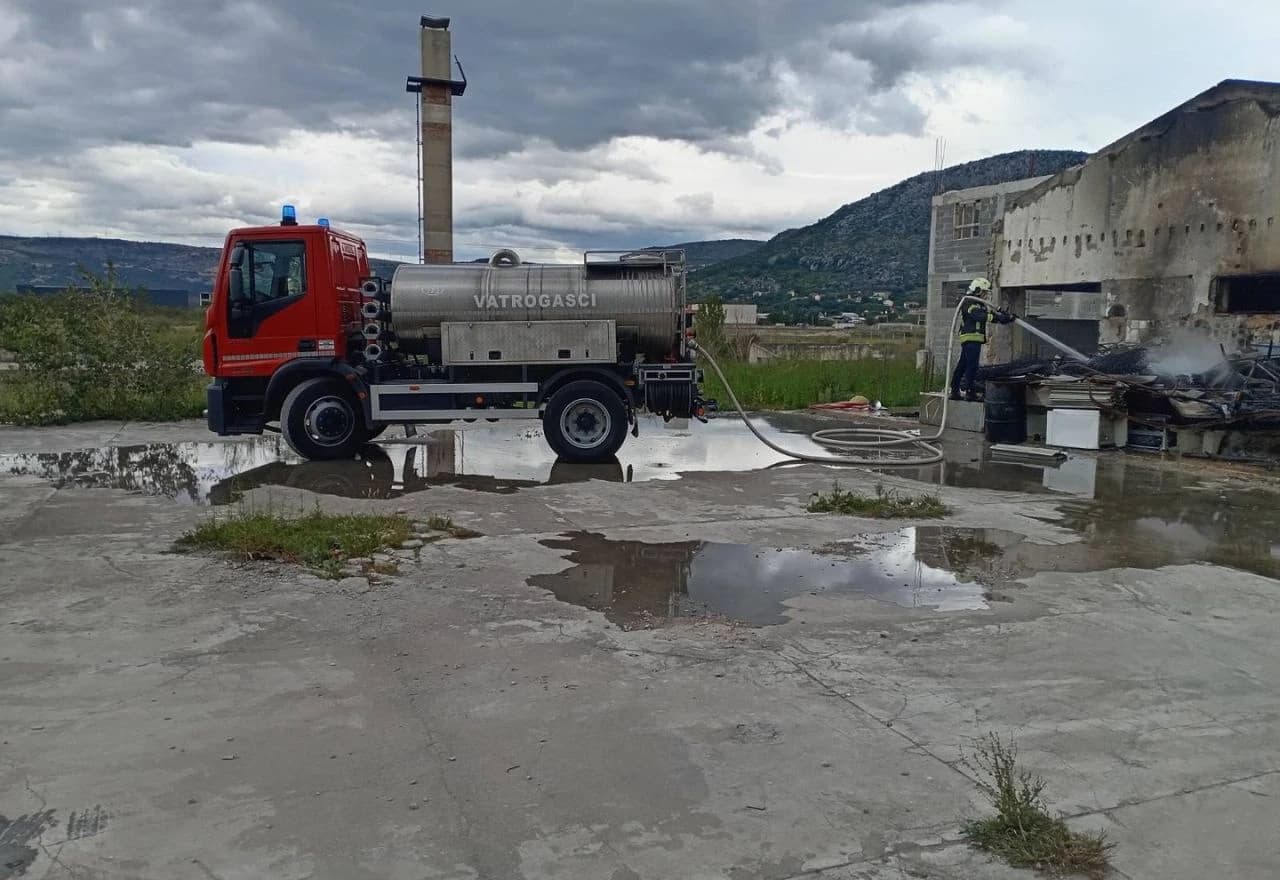 Požar na Bišću polju