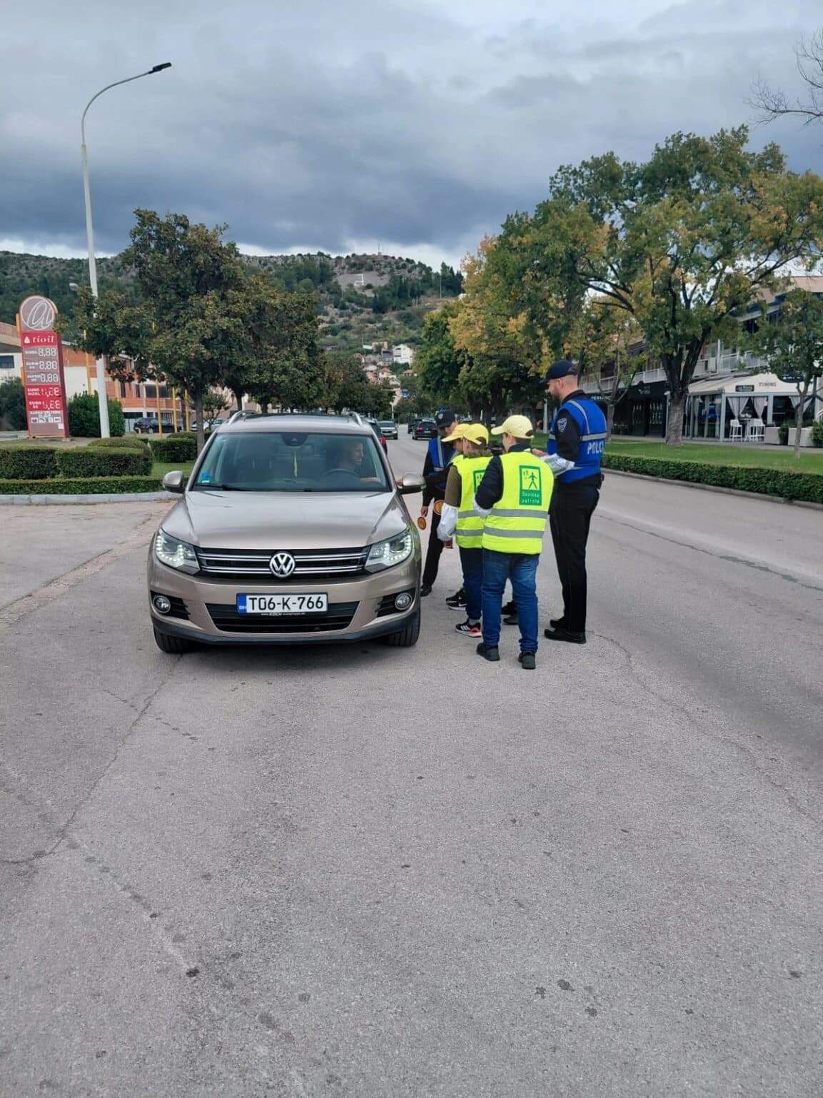 Policija u Čapljini provodi edukativne aktivnosti za prvašiće.